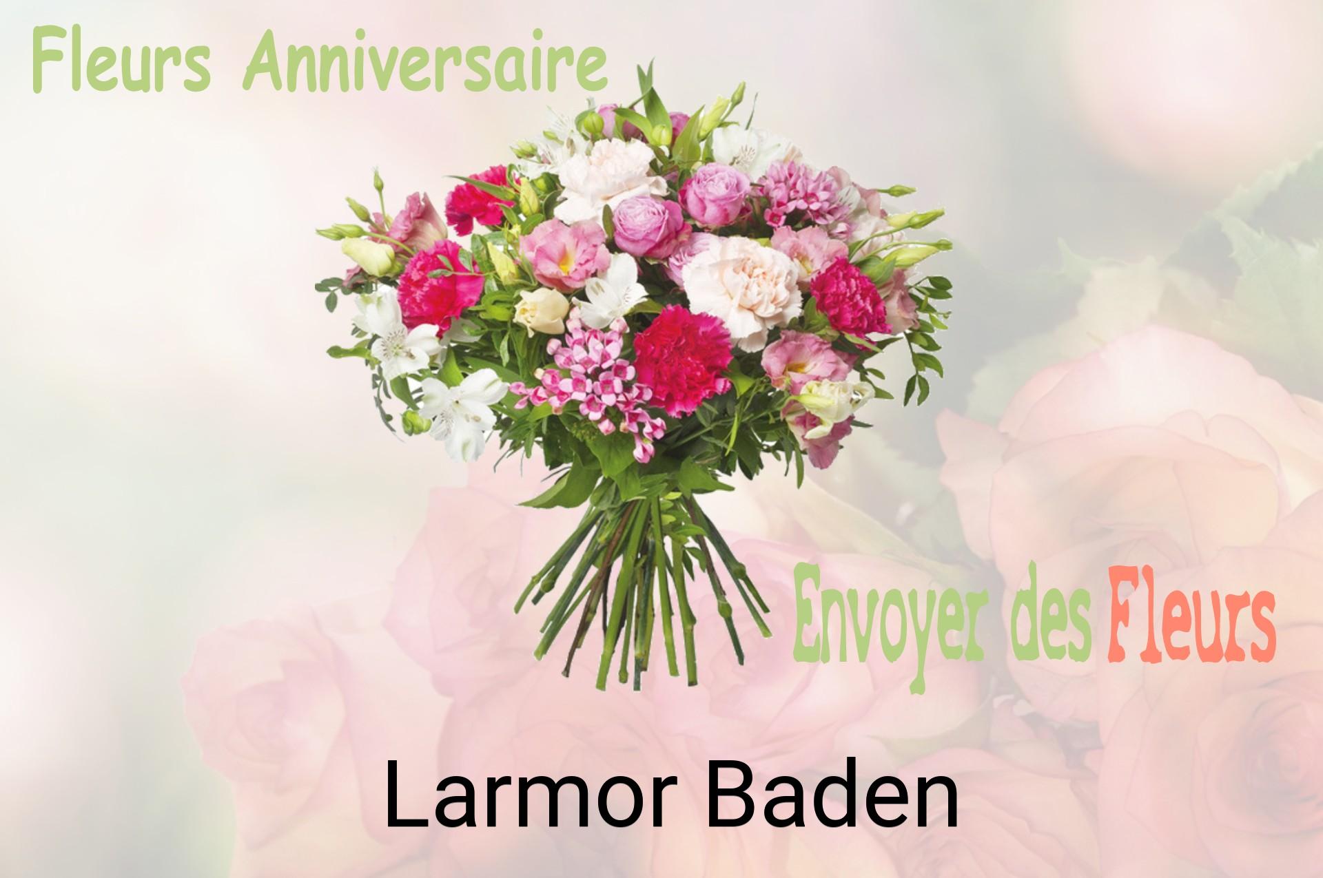 Bouquet de fleurs d’anniversaire livré à Larmor-Baden