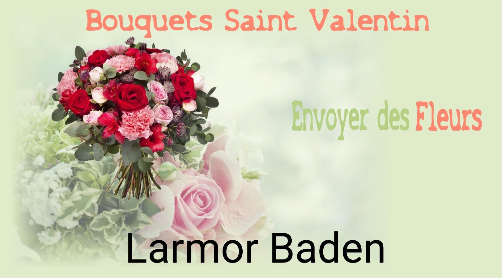 Roses de Saint-Valentin livrées à Larmor-Baden